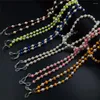 Chains 2023 Fashion Unisex Anti-lost Acrylic Beaded Chain Face Mask Lanyards Reading Glasses Neck Straps Cord Holder