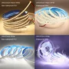 LED Strip Lights 240pcs/m High Density SMD 2835 DC12V Flexible LED Tape Light for Bedroom Kitchen Cabinet Lighting Decoration R G B 3000K 4000K 6000K