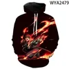 Männer Hoodies Mode Kimetsu Keine Yaiba Männer Frauen Kinder Sweatshirts 3D Gedruckt Pullover Mit Kapuze Junge Mädchen Streetwear Casual Tops