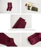 Женские носки чулочно -носочные изделия с твердым цветом хлопок I Mid Tub