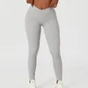 Active Pants Kvinnor nakenkänsla yoga hög midja tät stretch träning bulfing fitness legging booty workout