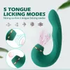 Succión Vibrador Estimulación Masajeador 10 vibraciones de frecuencia Succión Estimulación del punto G Hembra Estimulación del vibrador del punto G masaje Masturbación juguete para adultos ZD135