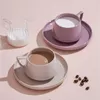 Kopjes schotels 250 ml moderne prachtige koffiekop en schotel porselein afternoon tea set vintage home party decor drinkware cadeau voor vrienden