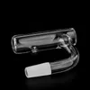 Full Weld Beveled Edge Smoking Quartz Finger Banger With Spinning Hole 2mm Wall 10mm 14mm 18mm Seamless Welded Auto Spinner Nail For GLass Water Bongs Dab Rigs Pipes