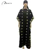 Vestidos de roupas étnicas Africanas para mulheres Dashiki Diamond Roupas Vestido Bazin Riche Sexy Robe Sexy Boubou Africaine Dress Africa