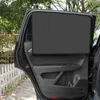 New Magnetic Car Sun Curtain Anti UV Sunshade Auto Foldable Side Window Sun Protection Car Mosquito Net Interior Parts Accessories