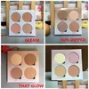 Bronceadores Resaltadores Maquillaje 4 colores Paleta Polvos faciales Gota Entrega Salud Belleza Dhcxj