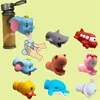 Kitchen Faucets Cute Animal Faucet Extender Kids Children Help Washing Hands Sink Water Tap Extender Splashproof Spout Extension Kids Bath Toy J230303