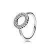 925 Silver Women Fit Pandora Ring Original Heart Crown Ring