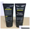 Andere Hautpflege-Tools Schwarze Saugmaske Anti-Aging 50 ml Shills Deep Cleansing Purifying Peel Off Face Remove Blackhead Masks Drop De Dhs1K