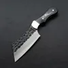 5CR13MOV Fixed Blade Military Tactics Wilderness Survival Knife Outdoor Hunting Knives Black Wood Handle