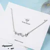 Chains Big Dipper Full Star Zircon Pendant Necklaces For Women Trend Short Clavicle Chain Choker Jewelry SAN65Chains