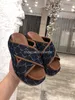 صندل المصمم Slippers Sandal Sliders Macaron Bottom G House Non-Slip Loft Bottom Fashion Women Ware Were Beach Flip-Flops Slide