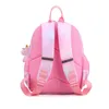 Рюкзак единорога для девочек Cartoon Pink Princess School Bags Kids Satchels в детском саду книжная сумка мочила инфантил эскорла