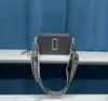 18 moda damska męska snapshot Wysoka tekstura torebka damska Torebka Słynny projektant aparatu Mała torebka Crossbody mini Marc Kobiety Torby na ramię Messenger crossbody