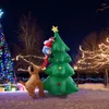 Decorazioni natalizie 1,8 m alte alte automatiche gonfiabili per alberi da giardino decorazione decorazioni per la casa