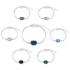 Charme Bracelets Designer Druzy Drusy Résine Pierre Bracelet Sier Plaqué Or Femmes Lady Mode Acc Bijoux Drop Delivery Dh6Ws