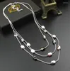 Ketens American Elegant Multi-Layer dames korte ketting mode olstijl veelzijdige kleding accessoires hanglangkraag keten