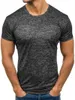 Erkek Tişörtleri Yaz Elbise Büyük Boyut Çok Renkli Yuvarlak Yuvarlak T-Shirt Sweatshirt Erkekler Günlük Kısa Kollu Gömlek