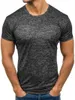 T-shirt da uomo Abito estivo T-shirt girocollo multicolore di grandi dimensioni Felpa Camicia casual da uomo a maniche corte