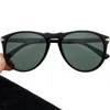 Superb7 P14 Pilot Sunglasses Pilot para homens Elastic Nariz Bridgeuv400 55 Plank importado HD Lentes de vidro verde Euro-Am Big.