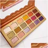 Lidschatten Weihnachtskürbis Lidschatten 18 Farben Klassische Gewürzpalette Make-up Mattschimmer Tropfenlieferung Gesundheit Schönheit Augen Dh2Pb