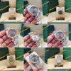 9 model Hot selling high-quality women's watch 2813 automatic mechanical watch 278271 278241 31mm brown dial green diamond watches rose gold stainless steel strap