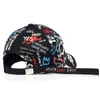 Czapki piłki mody Graffiti Cap Baseball Cap Bawełna Czapka Outdood Caśnik Mężczyźni Kobiety Summer Regulowane Czapki rozrywkowe 230303