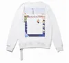 Heren Hoodies Winter Hip Hop Men Offs Streetwear Letter Hoodie Man Designers Hooded Skateboards White Hoody High Street Pullover