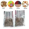 Storage Bags 100pcs Heat Seal Aluminium Foil Vacuum Pouches Grade For Nuts SEC88