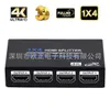 Дистрибьютор HDMI 1 в 4 out 4K * 2K 1 4 HD Switcher 4K Экран разветвителя 1 4