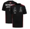 Combinaison de course de formule 1, T-shirt à manches courtes, uniforme de l'équipe W12 Hamilton, col rond, T-shirt TeeF1