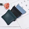 Portefeuilles unisex pu lederen draagbare munt portemonnee kleine oortelefoonzak hoofdtelefoon organisator mini diverse cosmetische lippenstiftverandering opslag