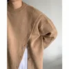 Erkek Hoodies 2023 Sonbahar Kış Işık Lüks Moda Süvari Erkekler Kore Versiyon Konforlu Günlük Butik Giyim Basit Stil