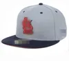 Großhandel 10 Stile STL-Brief Baseballmützen für Männer Frauen Mode Sport Hip Hop Gorras Bone Fitted Hats H2-6.9