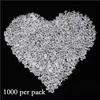 Araba DVR Sanat ve El Sanatları 1000pcs 11x14mm Açık Akrilik Elmas Kristal Buz Kaya Taşları Vazo Gems Pencere Düğün Partisi Dekor Konfeti Masa SC DHSZG