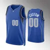 Custom Youth Kids Printed Luka blue 77 Doncic Basketball Jersey 6 Jaden Irving Hardy 2 Dwight Powell Josh Green 3 Tim Hardaway Jr. 44 Davis Bertans 7 11 Kyrie