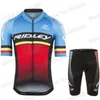 Zestawy wyścigowe 2023 Ridley Rincon Cycling Jersey Zestaw Mężczyźni Ubrania Letnie Rower Rower Rower Suits Mtb Ropa Ciclismo Maillot