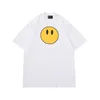 Mens Designer T-Shirt العلامة التجارية الفاخرة المحملات المطبوعة ابتسامة الوجه T قمصان النساء الصيف قصير الأكمام غير الرسمية قمم الشارع بملابس الملابس S-XL