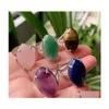 Cluster Rings Natural Stone for Women Big Horse Eye Pink Crystal Open Justerbar Circle Healing Opal Amethysts Lpais Ring Party Wedd DH0C2