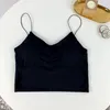 Yoga outfit Pure Color Ice Silk utan stålring Underkläder Sport Bras Sport Vest Bra BRAble Sexig träning