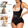 Dames shapers full body shapewear cross compressie buiks vormen shaper vrouwen afslank bodysuit push omhoog vest buikbestrijding open kruis open kruis