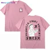 メンズTシャツHasbulla Magomedov TシャツロシアブロガーHasbullaは私を戦っていますTshirt Tshirtメンズ特大Tシャツ2023面白いティー0304H23