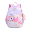 Mochila de unicornio para niñas, mochilas escolares de princesa rosa de dibujos animados, mochilas para niños, Mochila Escolar para jardín de infantes