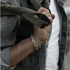 Bangle Punk Rope Braided Twist Pattern Bracelet Charm Men Ladies Casual Fashion Cuff Opening Jewelry Wholesale