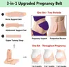 Другие материалы для беременных Бессфеотешника по защите брюшной полости Беременная Беременная Женщины Регулируемая полоса пояса пояс обратно ROPA Беременность 230303