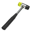 Hand Tools 25mm Rubber Round Hammer Head Double Faced Work Glazing Window Beads With Replaceable Nylon Mallet Tool