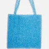 Nowa piękna niebieska akrylowa kryształowa dziewczyna koralika INS Codzienna przenośna torba na jedno ramię 230304