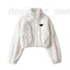Women's Jackets Designer Womens Jacket Wool Down Coats Woman Thick Plush Windbreaker Long Sleeves With Letters Budge Coat S-L GOAL