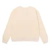 Ins fashion rhude virgin high definition printed cotton wool circle round neck sweater men's and women's large casual Pullover